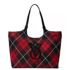 Victoria’s Secret Red Plaid Bag